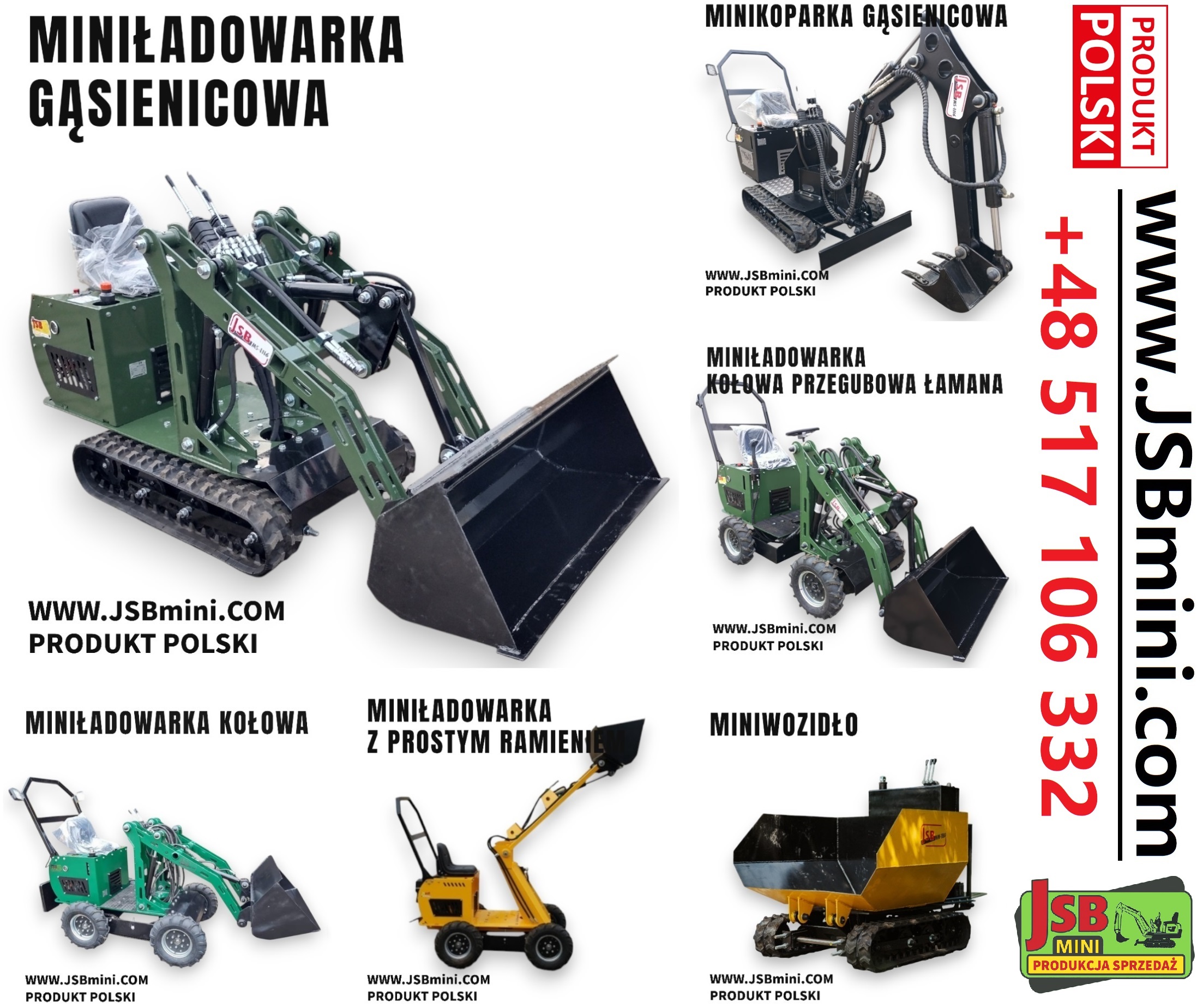Ładowarka Koparka Wozidło - NOWE 2025 - Prosto od Producenta JSB POLSKA — photo 8