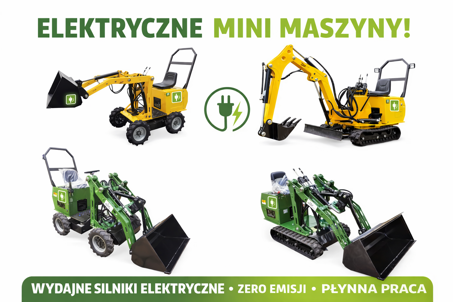 Elektryczna E Ładowarka E Koparka NOWE 2026 | Prosto od Producenta JSB MINI — zdjęcie 2