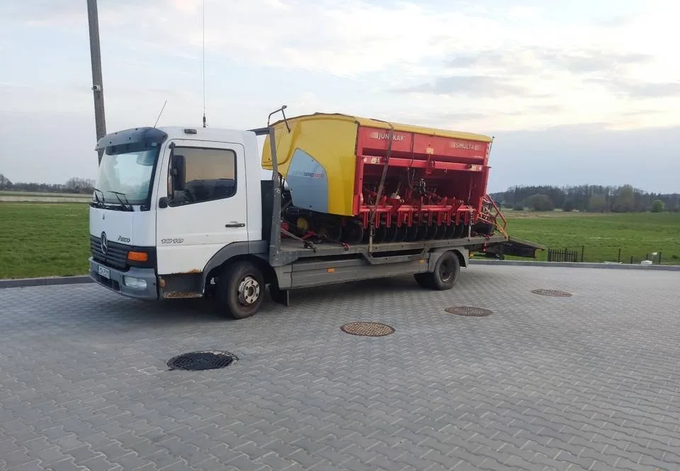 mercedes atego 1018 ładowność 5900kg 200 tyś km zamiana na dostawczaka