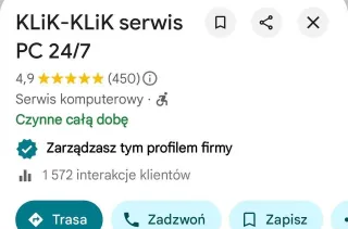 KLiK-KLiK serwis PC 24/7 — photo 2