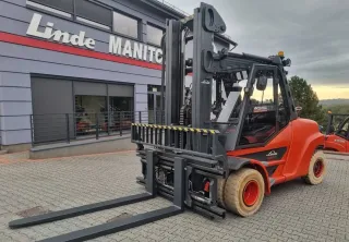 Gazowy wózek widłowy Linde H80T-03/1100 — photo 3
