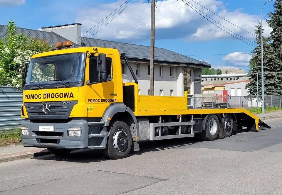 Mercedes AXOR 2533 Autolaweta Hydrauliczna Laweta 6x2 Pojazd SPECJALNY