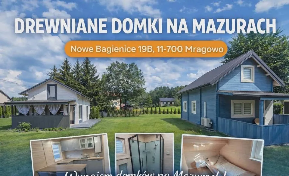 Domek na Mazurach Mrągowo | Sauna, Balia, SUP, Rowery