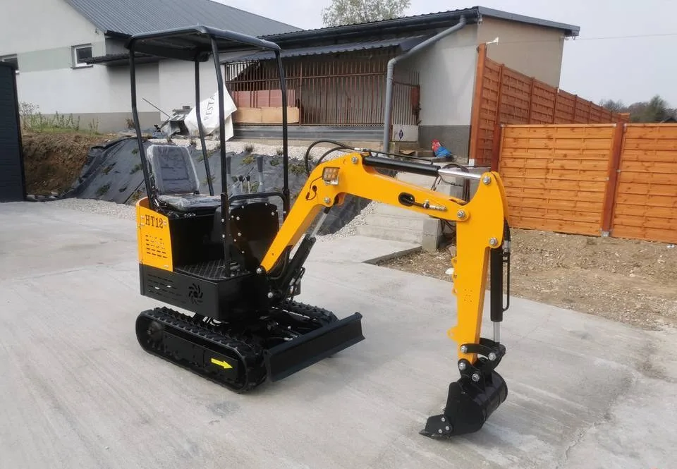 JPC HT12 nowa Diesel 1,1T lemiesz dodatkowa linia hydrauliczna Minikoparka
