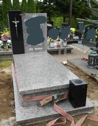 Montaż od 3 tyś. nagrobek pomnik granit marmur kamien tanio — photo 4