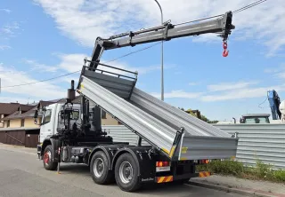 Mercedes AXOR 2633 6x4 HDS HIAB 122 Dźwig Żuraw Rotator Nowy Kiper Wywrotka — photo 3