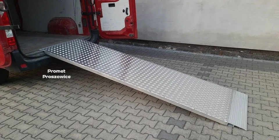 Rampa Aluminiowa 325cm x 90cm do 1200kg Najazd Podjazd Platforma
