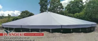 Pokrycie zbiornika na gnojowicę, gnojówkę, szambo — photo 2