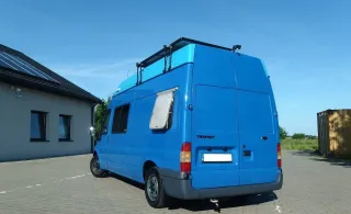 KAMPER Ford Transit 2.0TDDi 6os. łazienka, kuchnia, ogrzewanie, klimatyza — zdjęcie 2