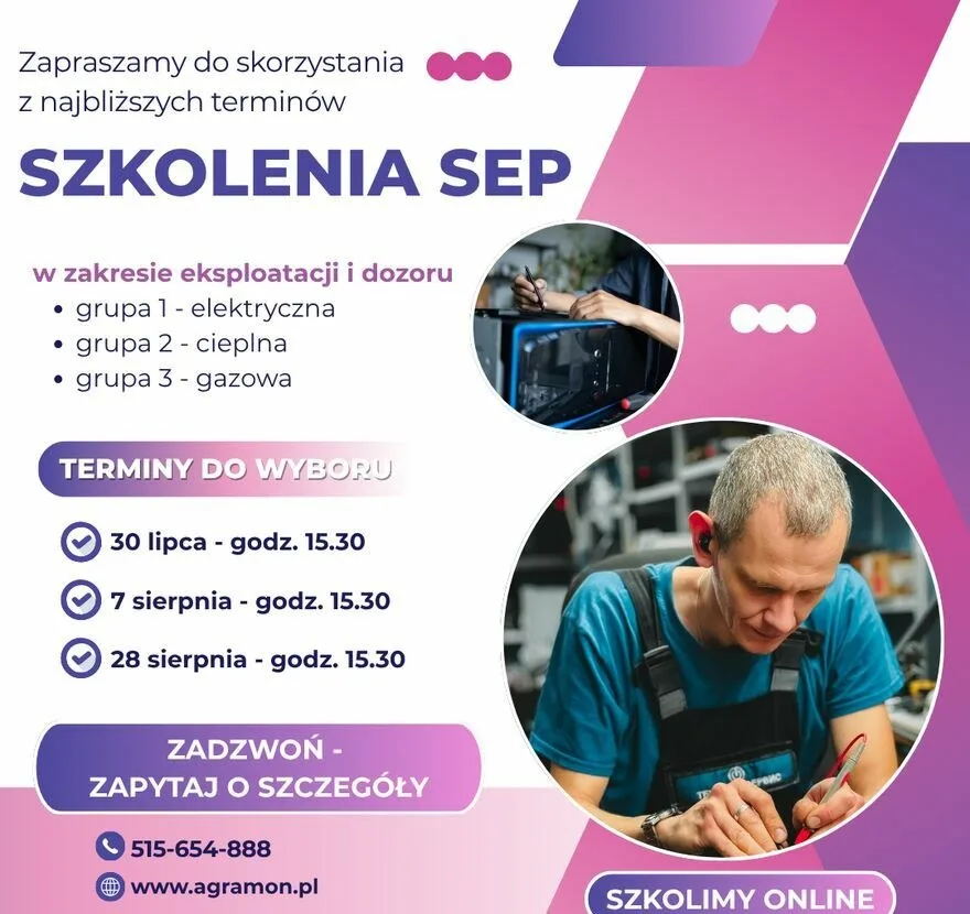 SZKOLENIE SEP - online !