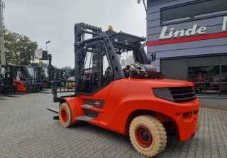 Gazowy wózek widłowy Linde H80T-03/1100 — photo 2