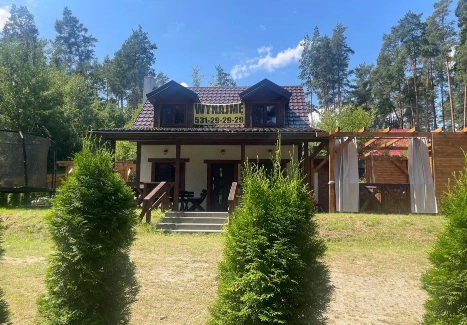 Domek z widokiem na jezioro z balią, łódką i supami .Bogaczewo 94B