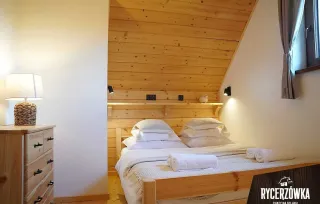 Chaty Rycerzówka - domki w górach. Soblówka. Beskid Żywiecki — zdjęcie 8