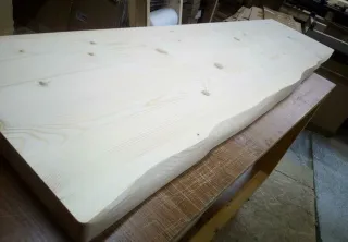 parapety drewniane półki z drewna blaty klejone stół ława — zdjęcie 8