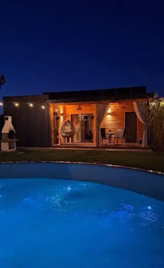 Domek Zielony Zakątek 1 Radawa wynajem Balia Sauna Jacuzzi — zdjęcie 1