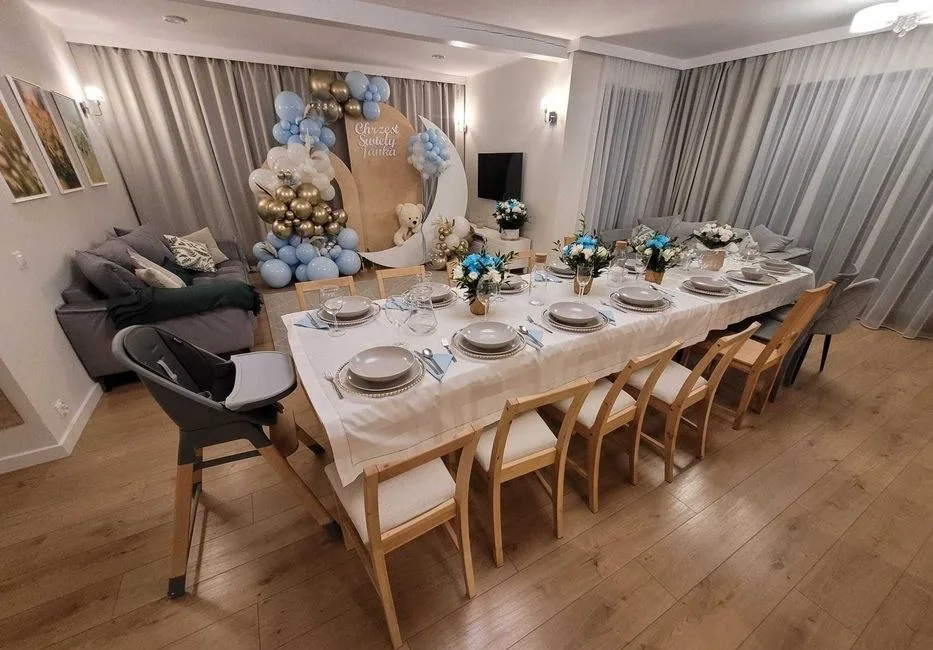 Najlepszy dom na urodziny Ognisko, Grill, будинок на день народження