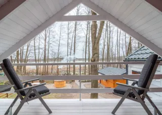 Domek letniskowy nad jeziorem morzem do wynajęcia Sauna Jacuzzi Bali — zdjęcie 8