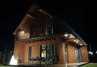 Domek na Kaszubach całoroczny z jacuzzi i sauną bez limitu na wyłączność — zdjęcie 4