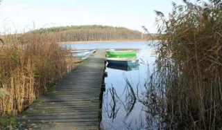 Domek letniskowy, nad jeziorem, jacuzzi. Dom pod gwiazdami. Mazury — zdjęcie 4