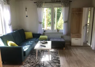 Domek Kaszuby balia wakacje nad jeziorem wakacje z psem psiolubne miejsce ogrodzony — zdjęcie 6