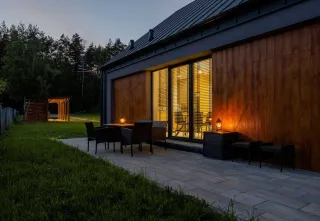Luksusowy Dom domek na Mazurach z jacuzzi, basenem sauna na wyłączność — zdjęcie 6