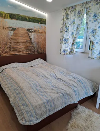Domek Widokówka Okuninka jez. Białe 2m do jeziora pomostu nocleg widok — zdjęcie 7