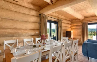 Domek w górach balia JACUZZI SAUNA KOMINEK chata dom góralski na WAKACJE Sylwester gorąca bania — zdjęcie 9