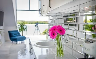 Apartament 6os z jacuzzi i sauna, domek nad jeziorem na Mazurach — zdjęcie 5