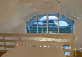 Domek 50 m2 nad jeziorem z własna plażą na wyłączność — zdjęcie 5