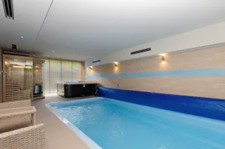Luksusowy Dom domek na Mazurach z jacuzzi, basenem sauna na wyłączność — zdjęcie 4