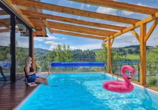 Dom z jacuzzi, sauną i basenem letnim w Pieninach! — zdjęcie 2