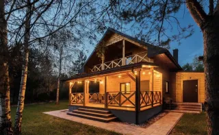 Domek letniskowy. Zalew Chańcza - wynajem, 3 sypialnie, jacuzzi — zdjęcie 1