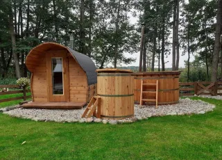 Domek letniskowy nad jeziorem morzem do wynajęcia Sauna Jacuzzi Bali — zdjęcie 9
