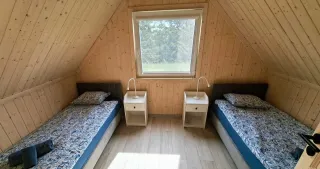 Domek z jacuzzi i sauną na wyłączność, ogrodzony, z klimatyzacją. Jezierzany, Jarosławiec — zdjęcie 10