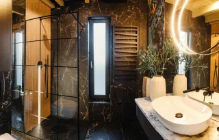 Domek na Kaszubach całoroczny z jacuzzi i sauną bez limitu na wyłączność — zdjęcie 7
