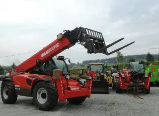 Wynajem ładowarek teleskopowych - ładowarki teleskopowe Merlo Manitou Dieci — zdjęcie 5
